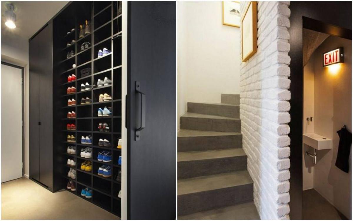 Просторен коридор с преход към втория етаж