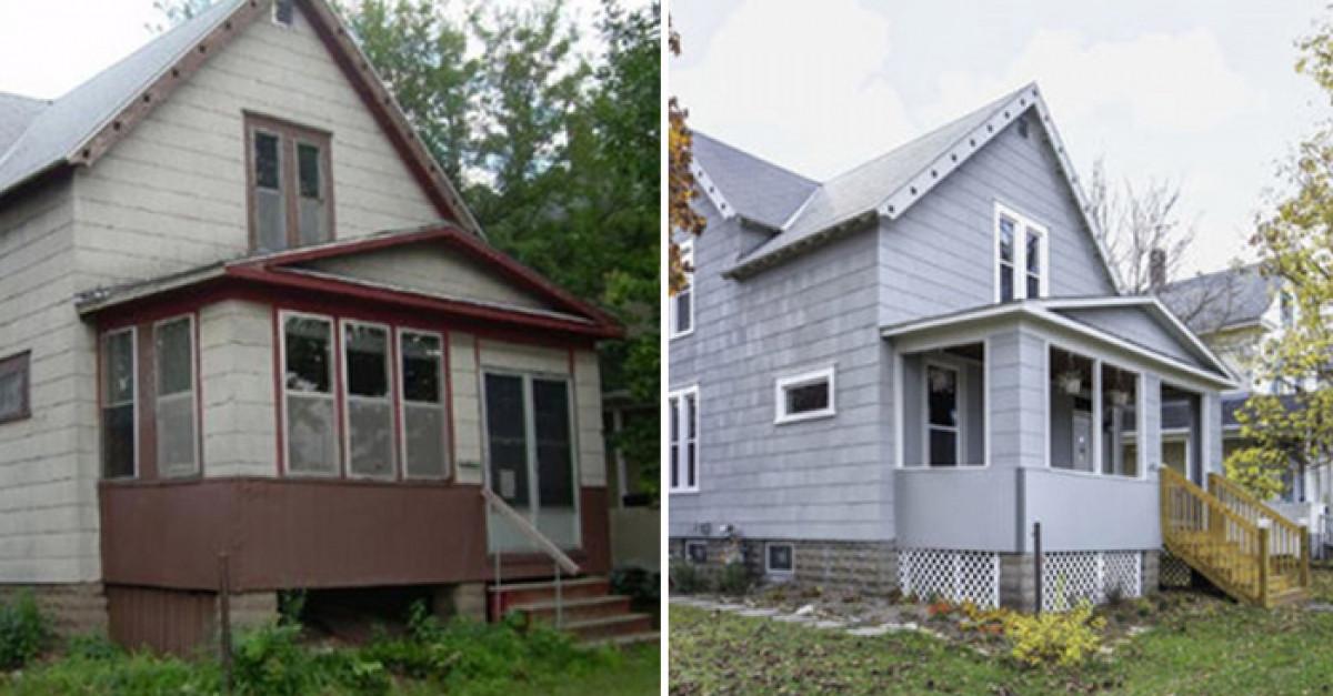 Преди и сега: Викторианска къща преживява пълна промяна