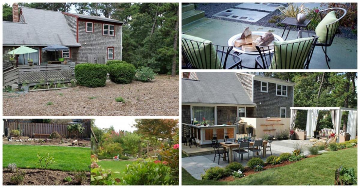 Преди и след: 12 оригинални идеи за обновяване на градината