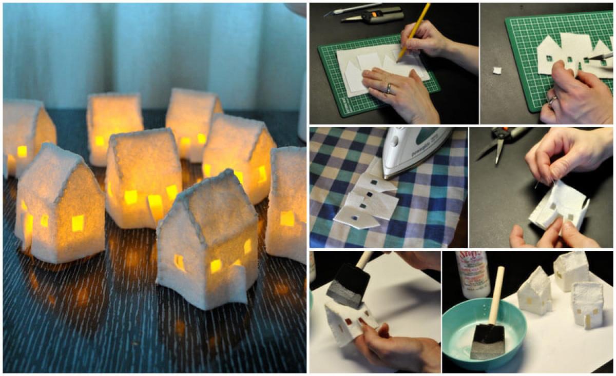 Създайте уютни светещи къщички