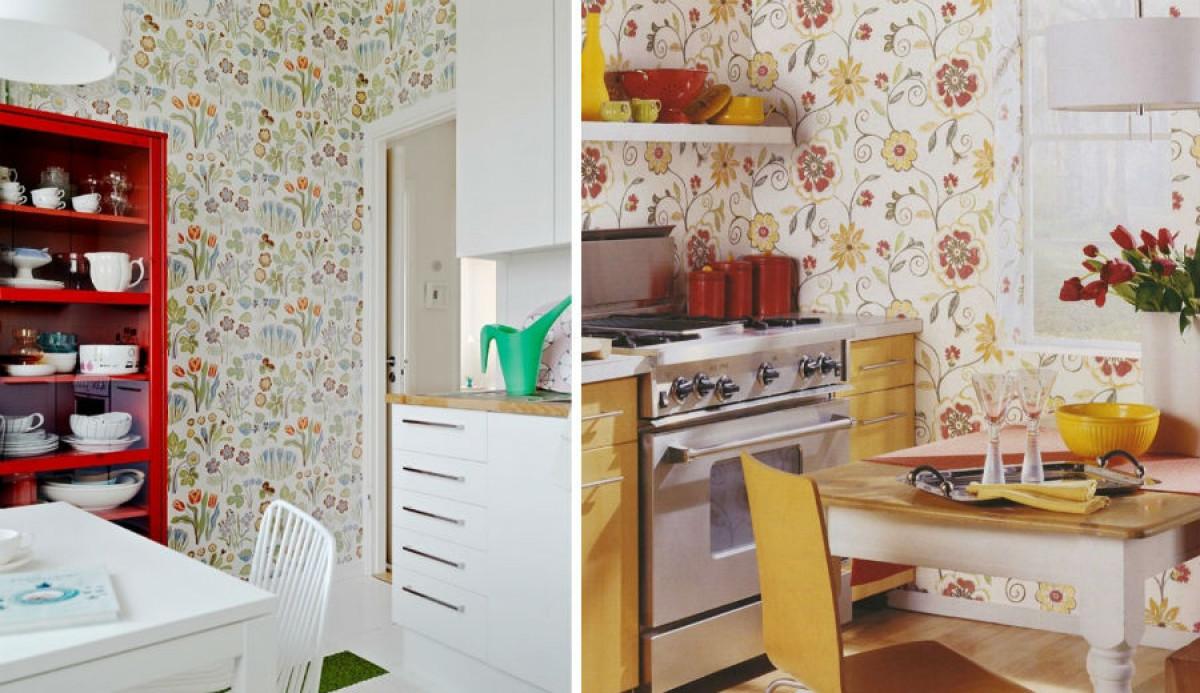 Тапети с флорални мотиви