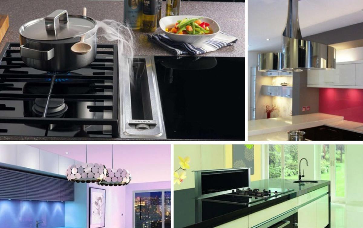 Елегантни абсорбатори за модерни кухни