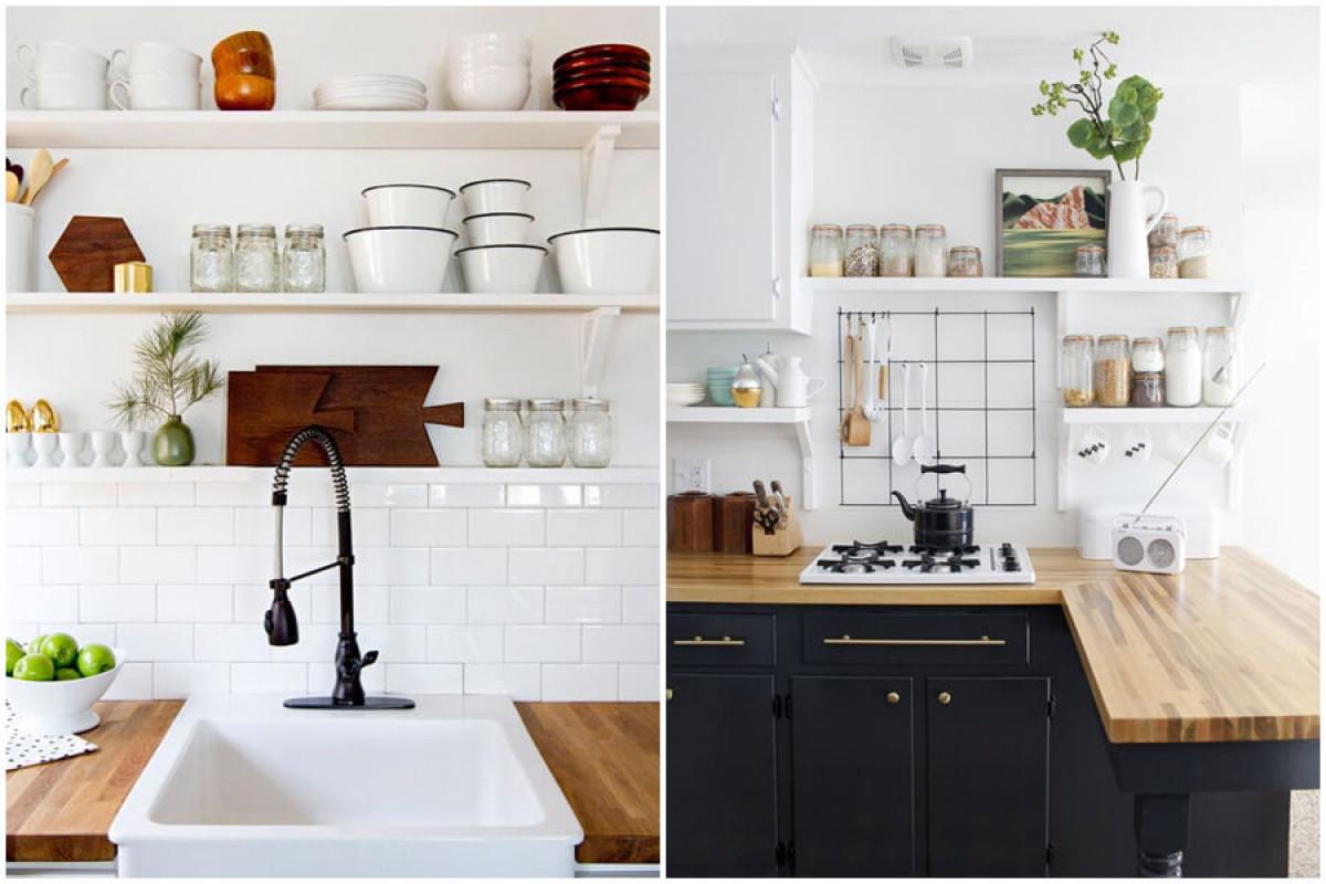 Добавете чаровни детайли по кухненските рафтове