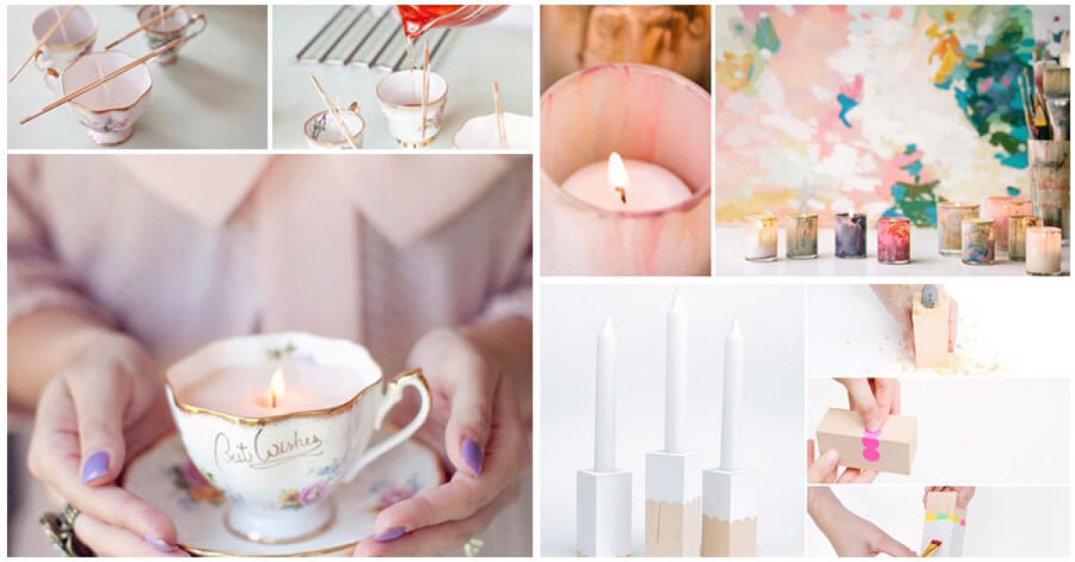 7 начина да си направите сами красиви и артистични свещници