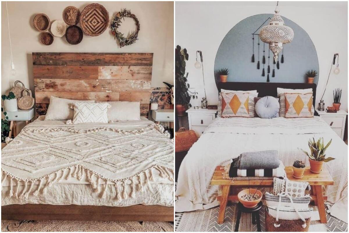 И малката спалня може да се превърне в бохемска приказка!