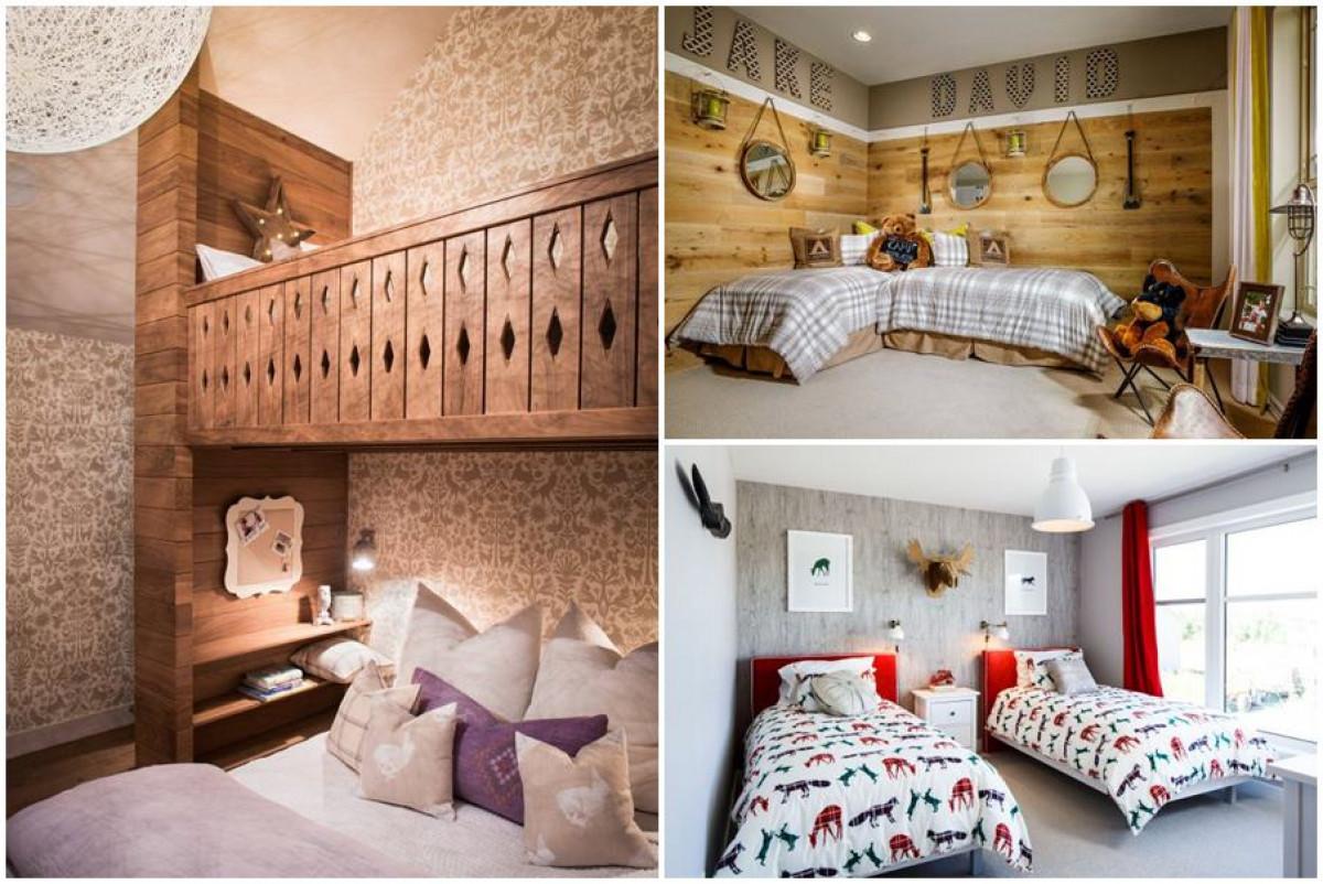 Пленяващи идеи за уютни детски стаи в рустик стил