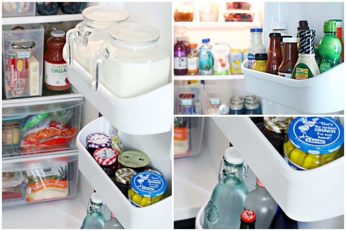 Вратата на хладилника всъщност е най-топлата част от него