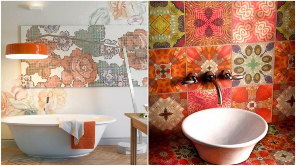 Пастелен арт в банята