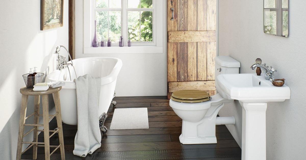 В лятна къща или вила, банята е особено важна