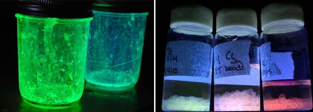 Революционен светещ гел при замърсяване или счупване