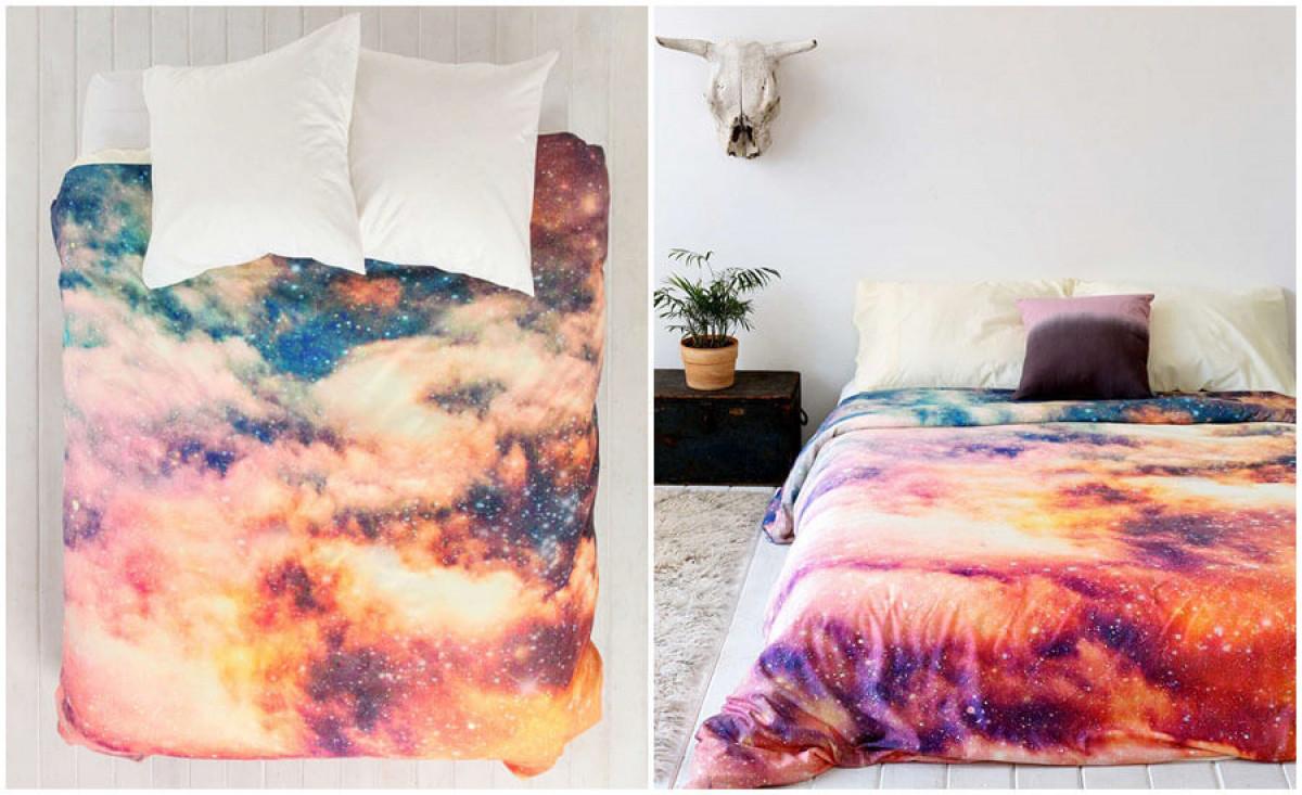 Спалня, вдъхновена от красивото звездно небе