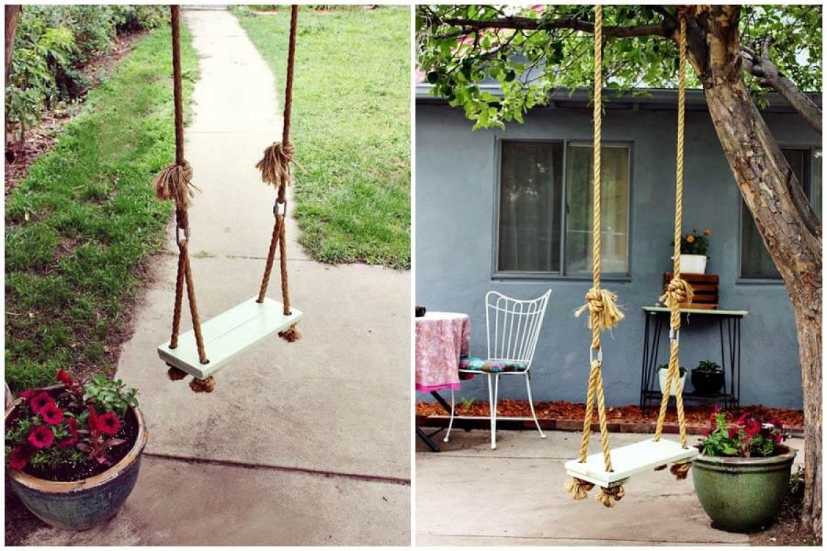 Необикновеното очарование на обикновената въжена люлка