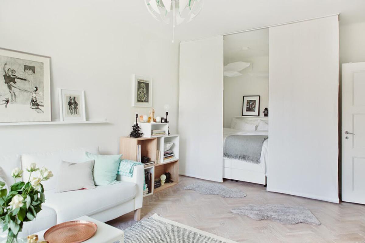 Белият цвят е вашият верен съюзник в борбата с липсата на пространство