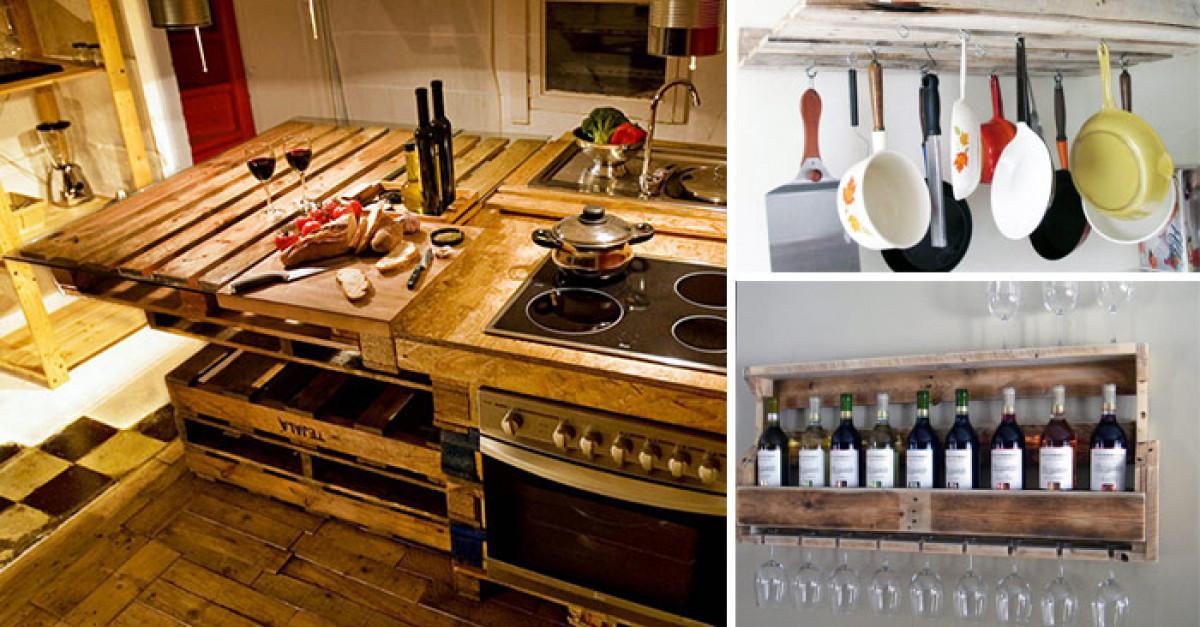 Палети в кухненското обзавеждане