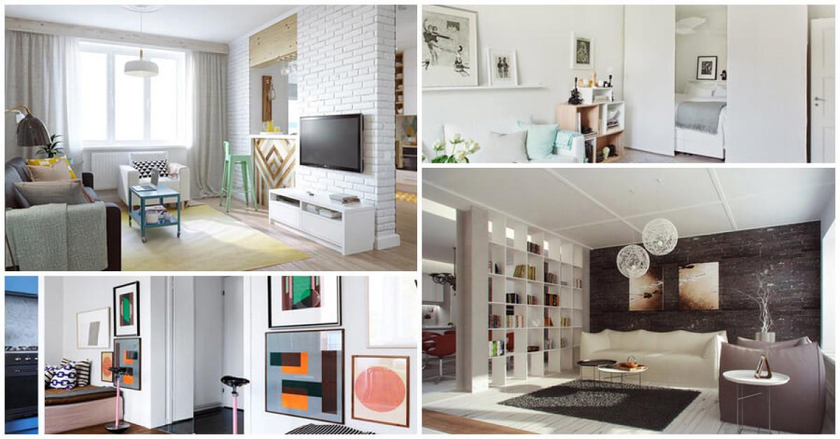 Как да обособим две уютни стаи в рамките на голямото помещение?