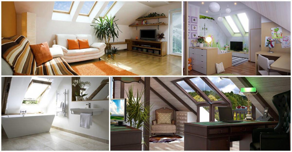 12 идеи за оползотворяване на таванското помещение