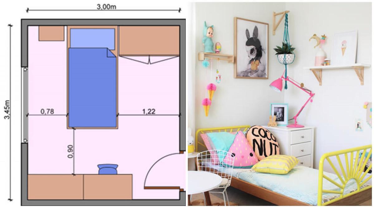 Леглото невинаги е поставено плътно до стената