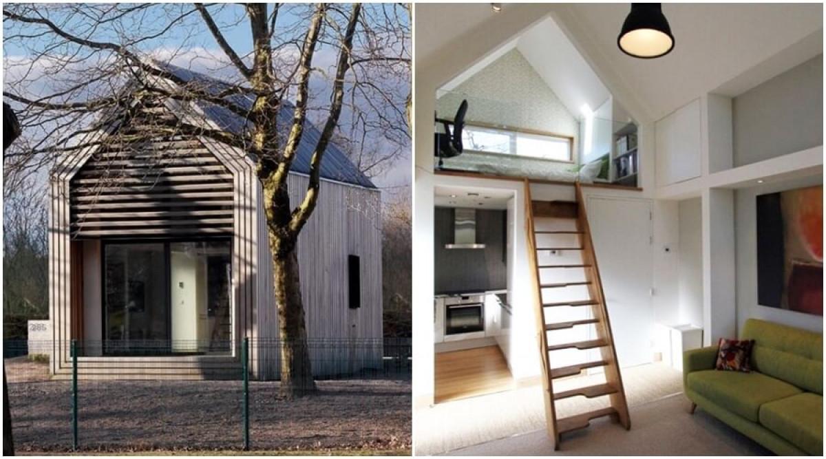 Чаровна къща се грижи за околната среда