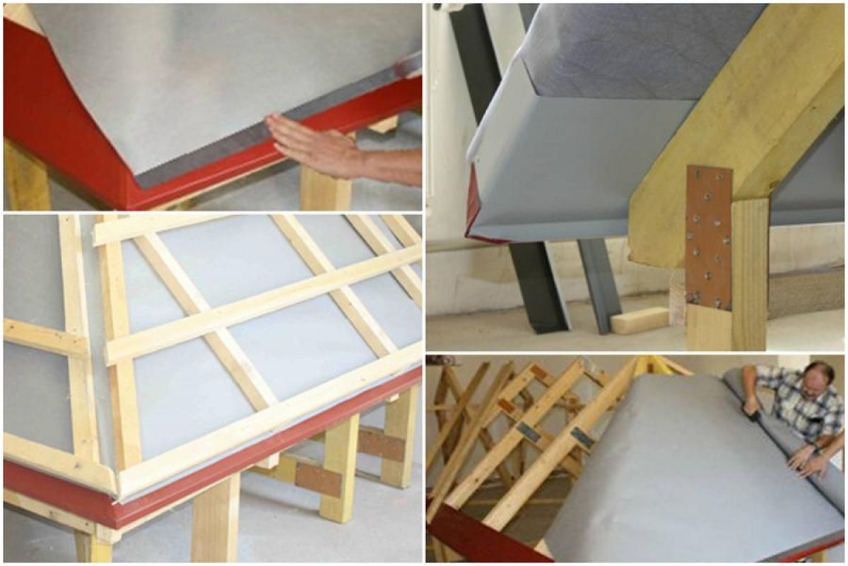 Инструкции за поставяне на паропропусклива водонепропусклива мембрана - LDS 0.02