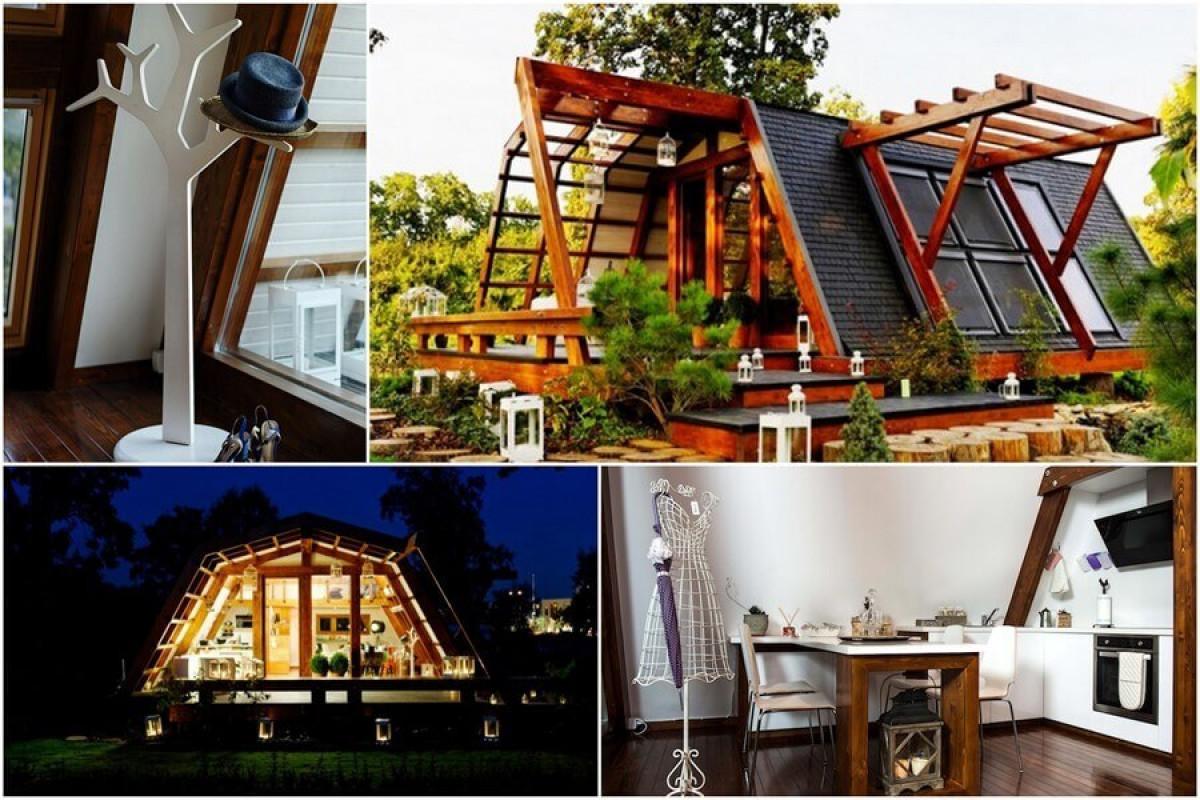 Очарователно еко жилище, изработено от рециклирани материали