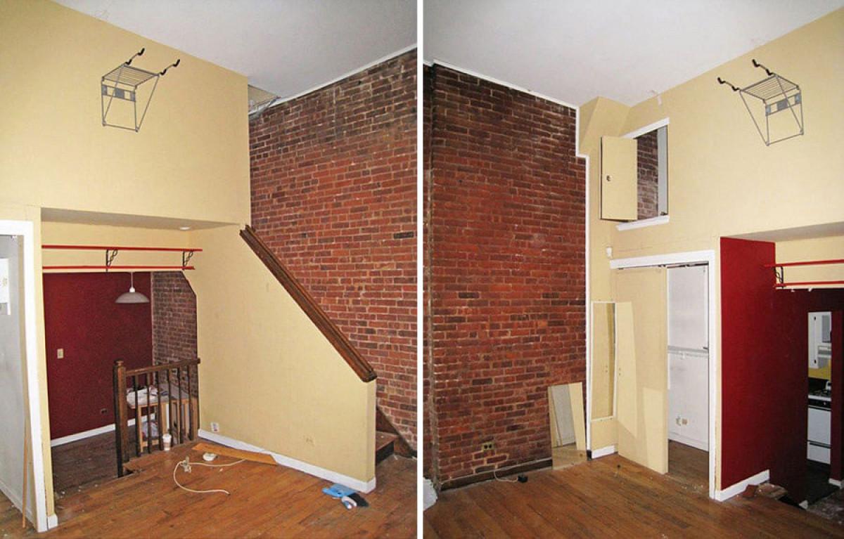 Ето как изглежда апартаментът преди