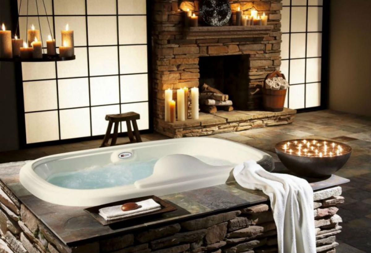 Тъмната баня предразполага към романтика