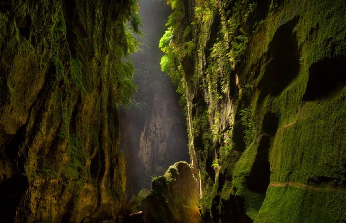 Каньонът Клаустрал, Сини Планини