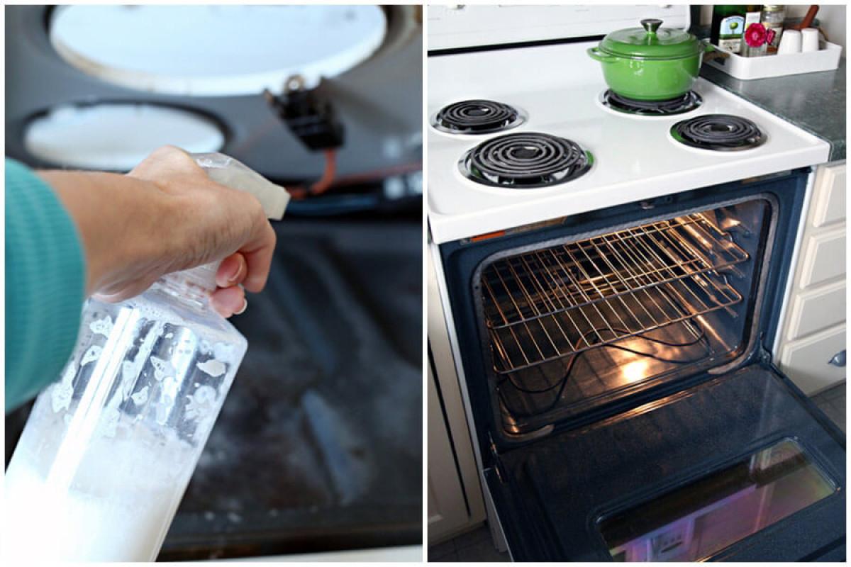 Друга идея е смесването на сода и оцет