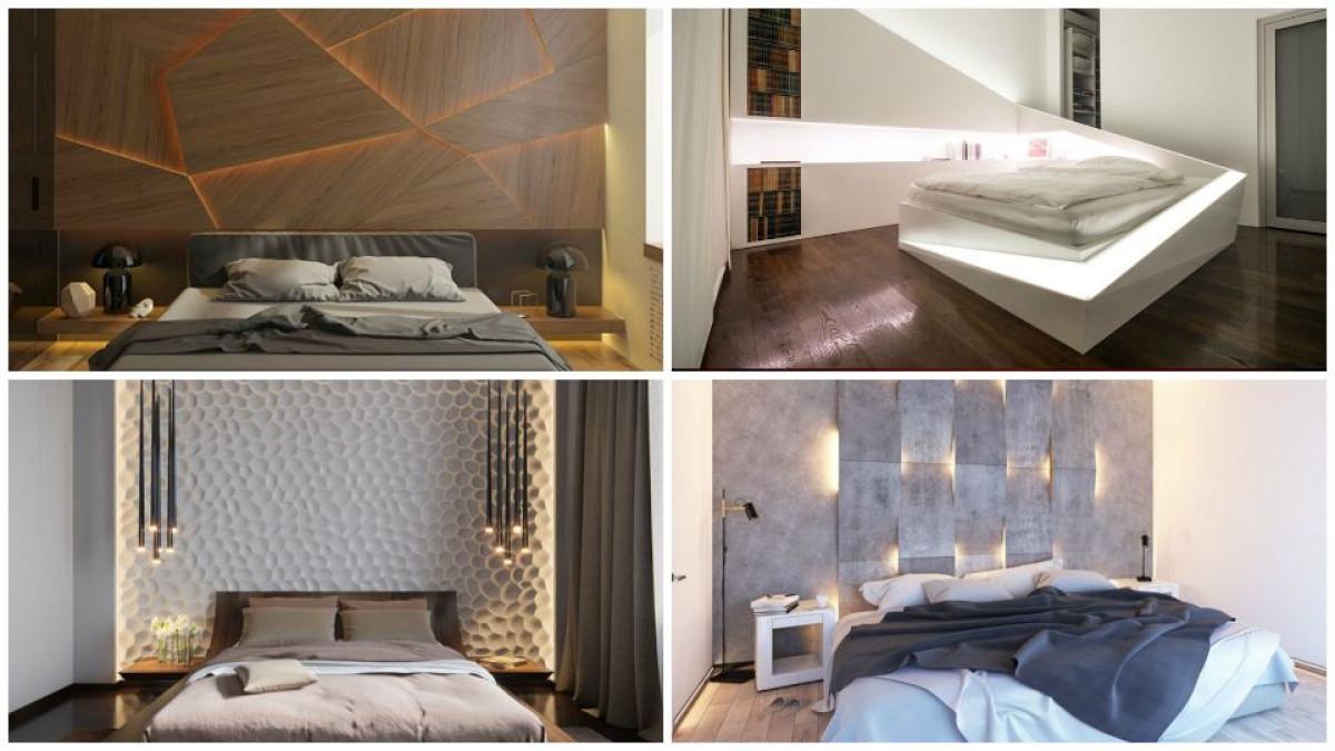 Оригинални идеи за великолепно светлинно шоу в спалнята