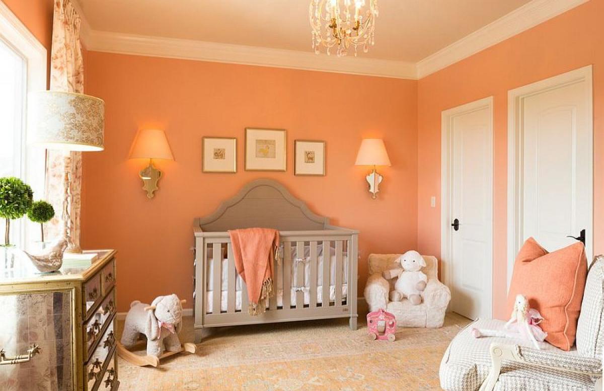 Нежност с цвят на праскова за малката принцеса