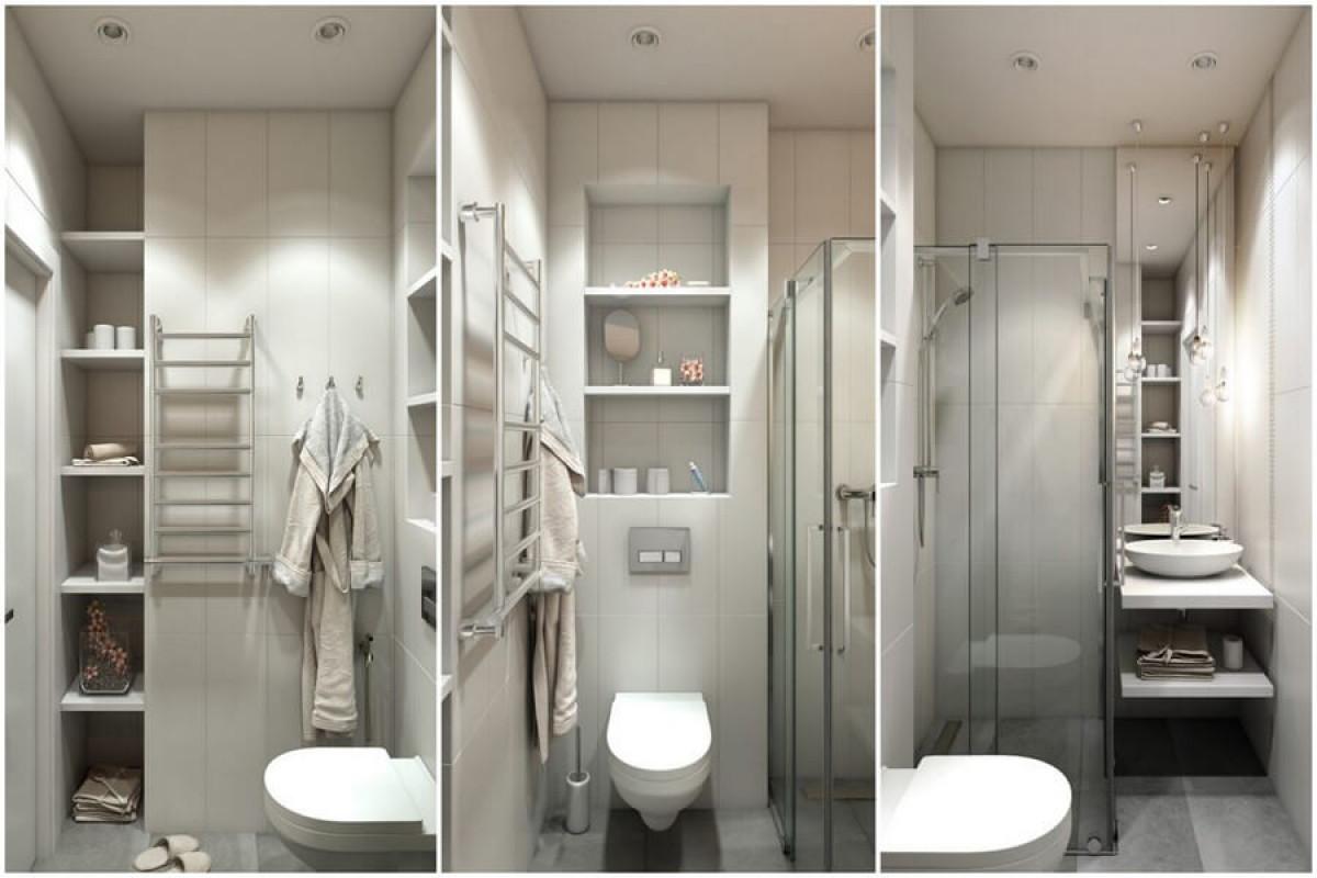 Банята впечатлява с малки размери, но стилна визия