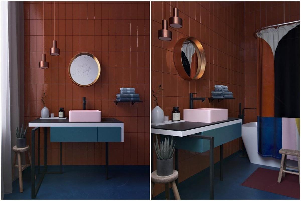 Контраст срещу баланс в банята