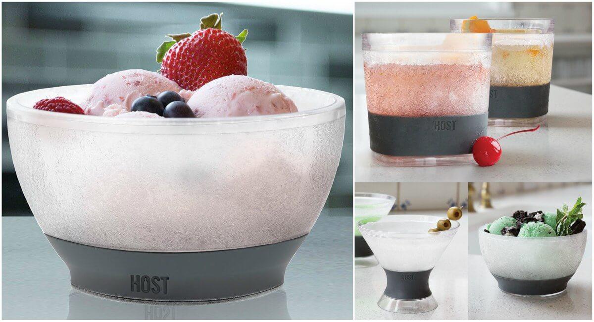 Охлаждащите купички ще поддържат десертите свежи през лятото