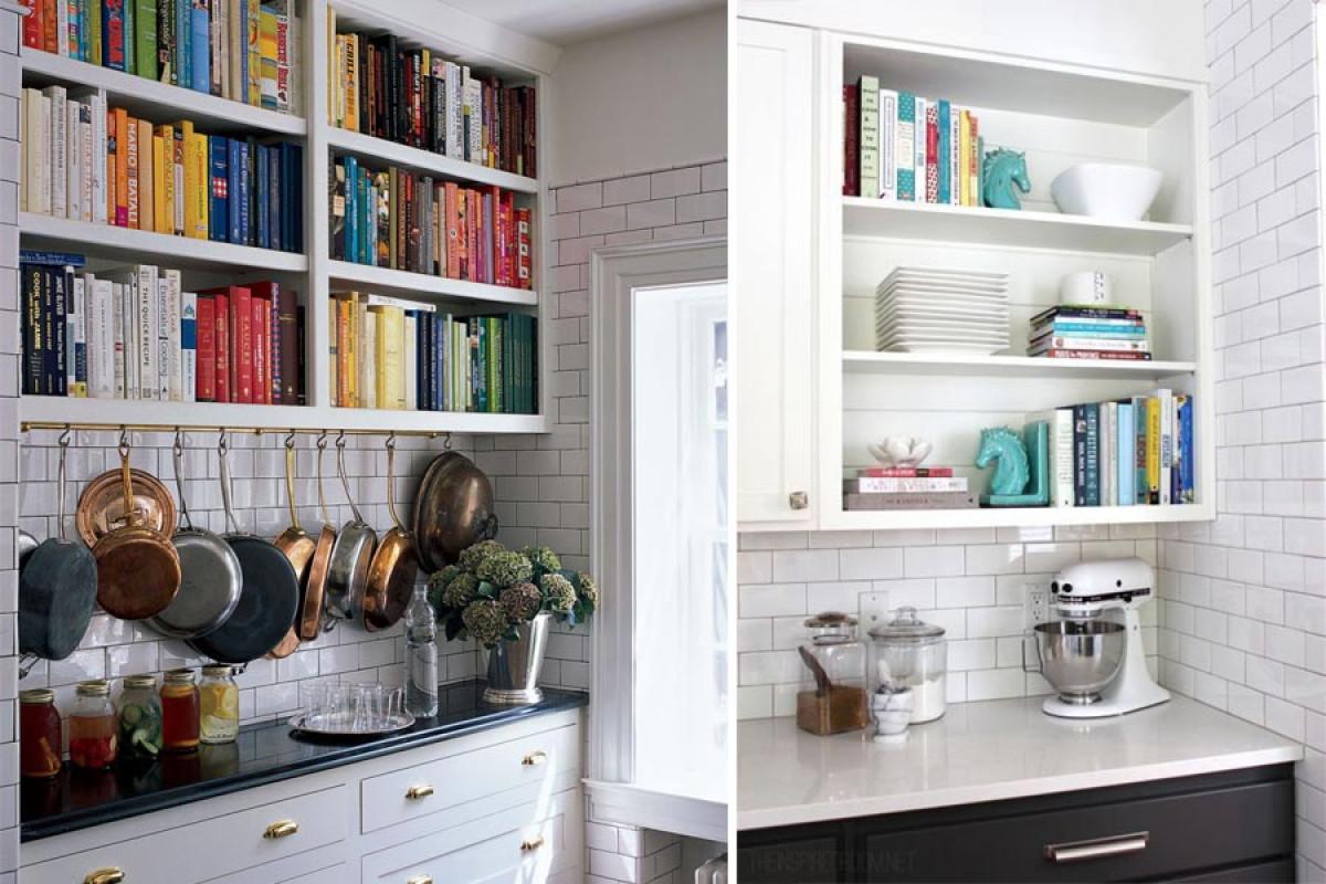 Направете книгите част от интериора