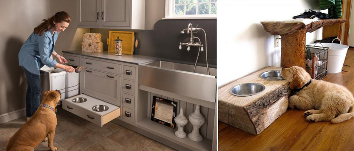 Как да направим кучешката купичка част от интериора