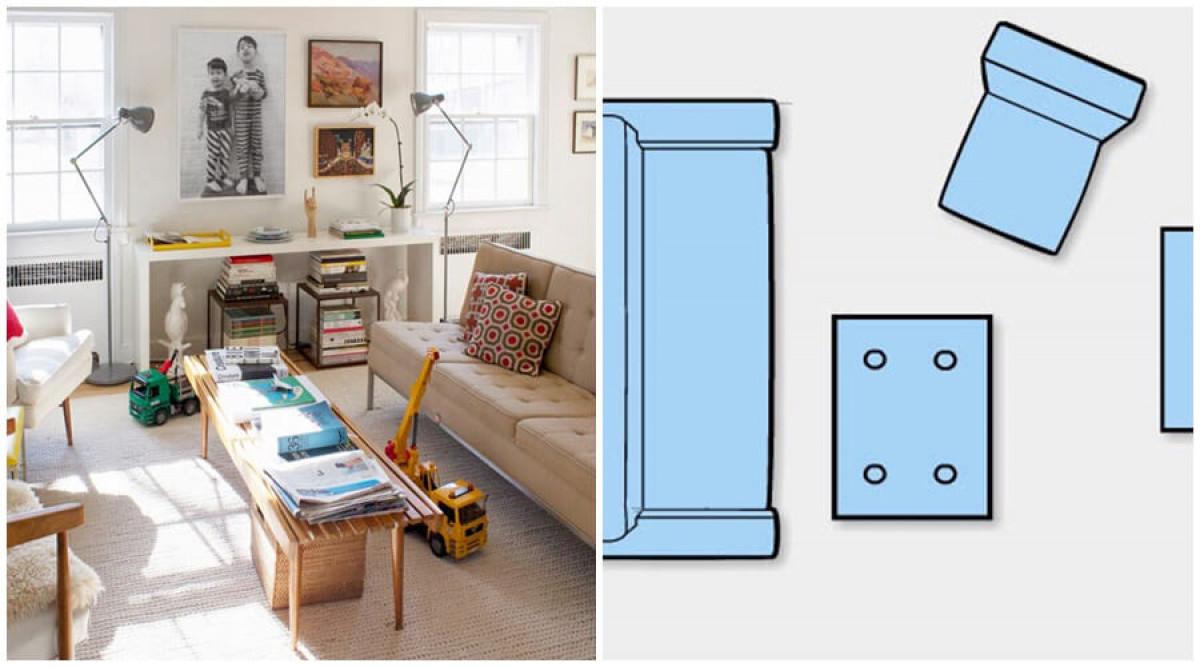 Уютна дневна за семейства с деца