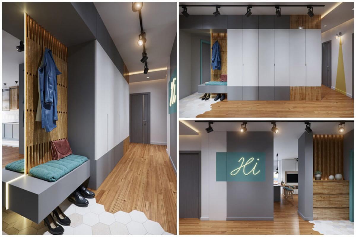 Антрето е обзаведено с вкус и усет към детайлите