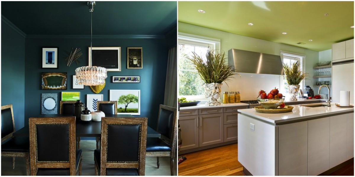 Цветен таван