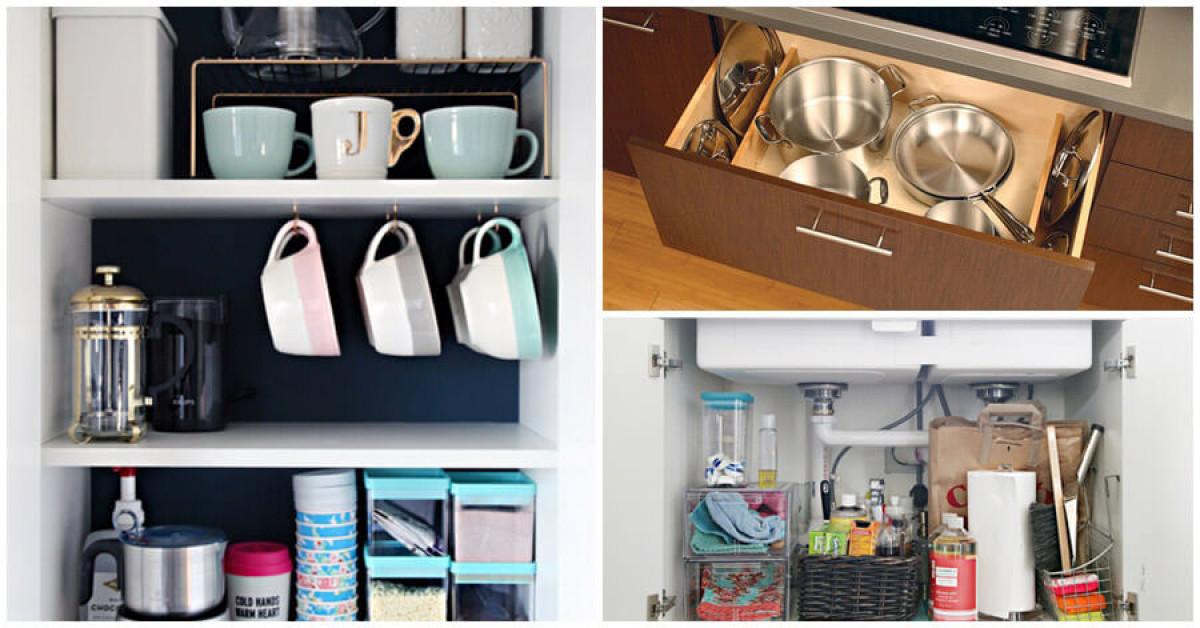 6 изпитани практики за създаване на перфектна организация в кухненските шкафове