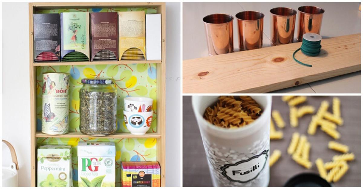 8 хитрини, с които да направите сами кухнята си по-функционална