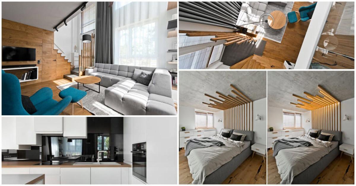 Удобството среща уникалния дизайн в този изумителен дом