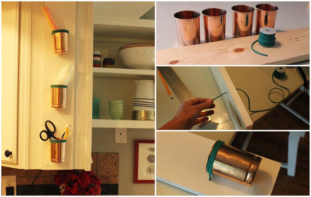 Метални чашки за съхранение на пакетчета с подправки