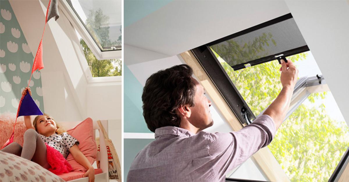 Защо външните сенници VELUX са отлична инвестиция за вашата мансарда