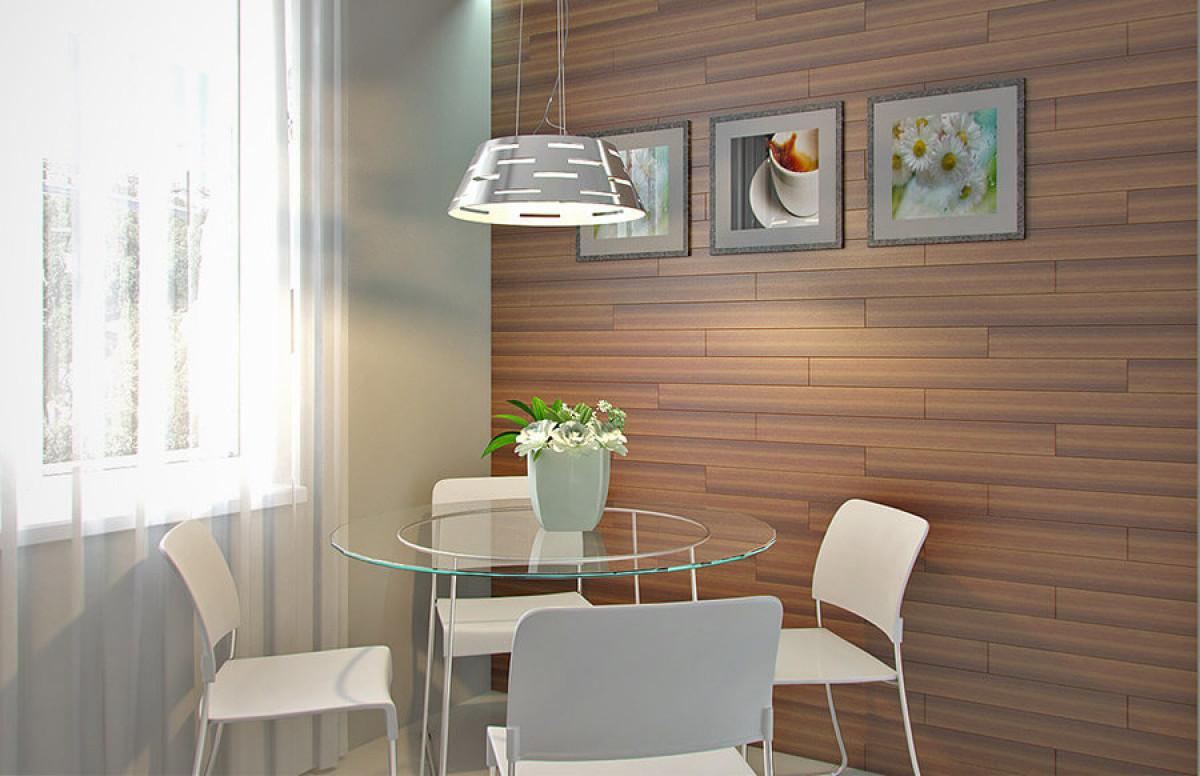 В кухнята поставете свежи панели, богати на цветове