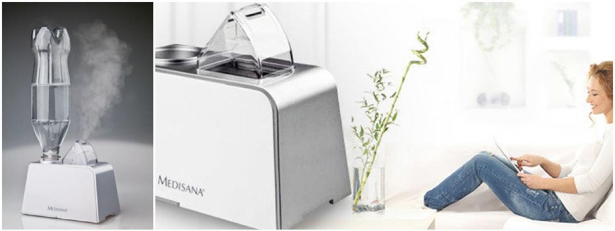 Интензивен овлажнител с двустепенно разпръскване