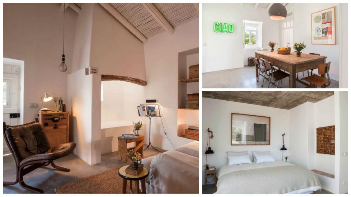 Бяла спретната къщурка в рустик стил ни отвежда в Португалия