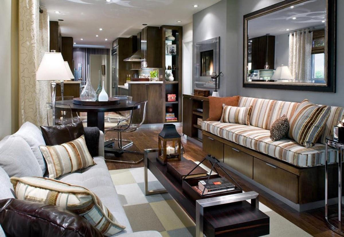 Впечатляващо усещане за простор с огледални елементи