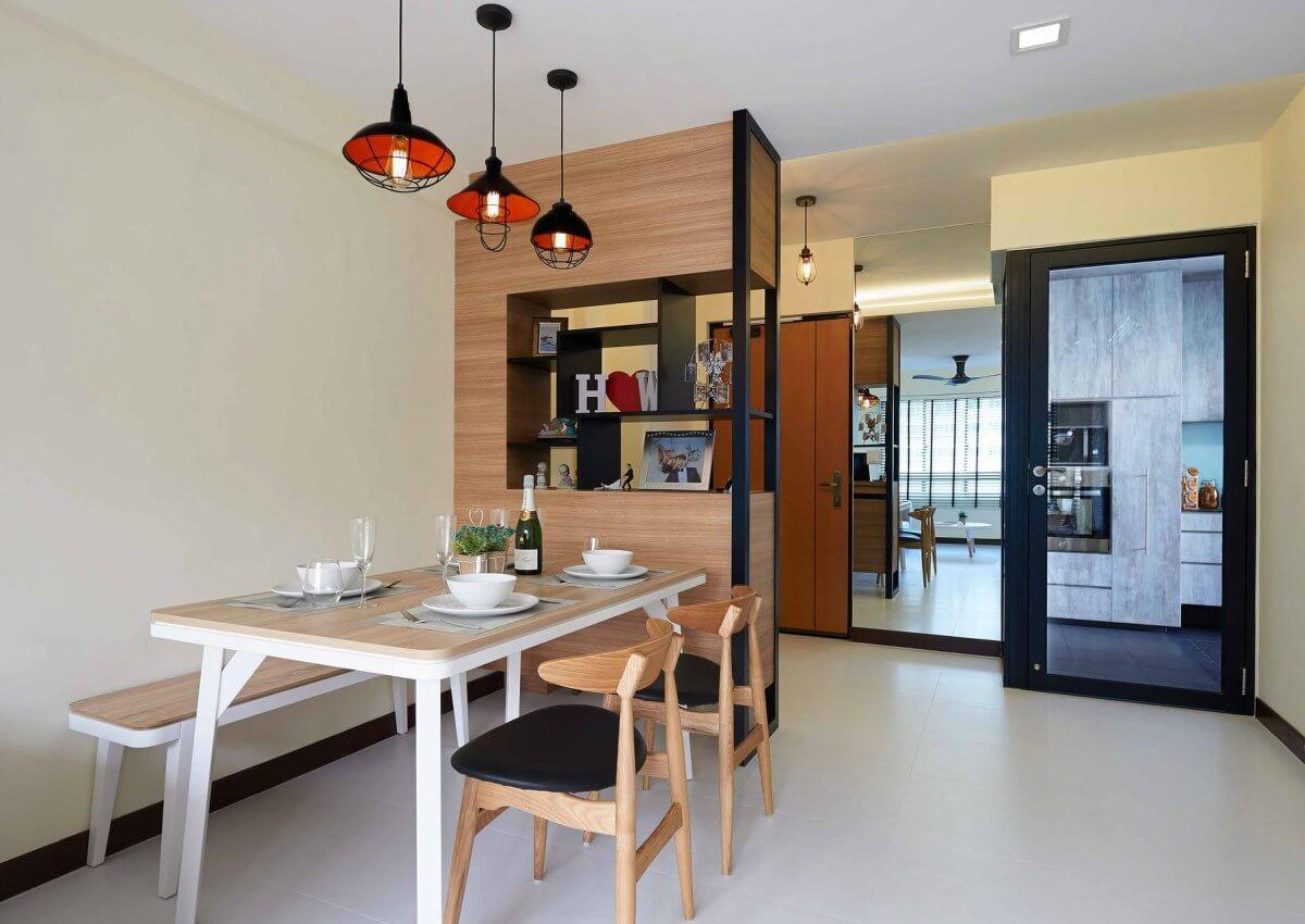 Създайте ефектна преграда между две помощения