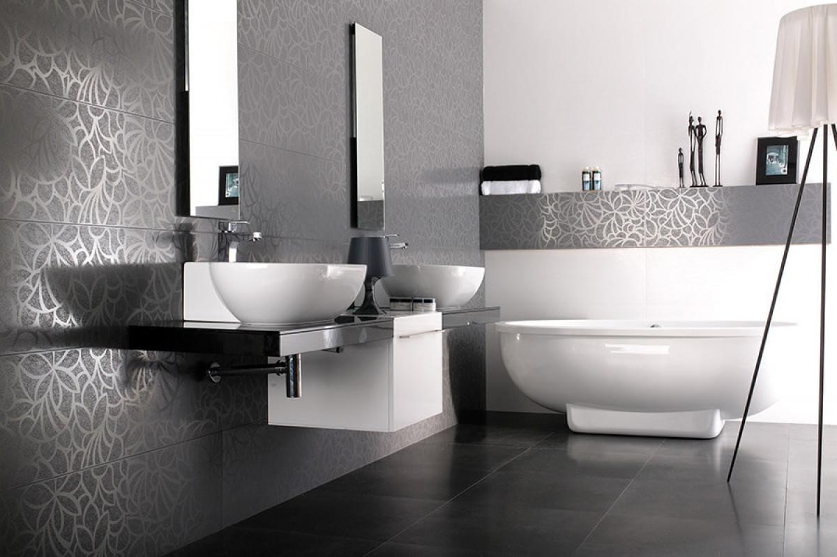 През 2016 белият цвят преобладава в банята