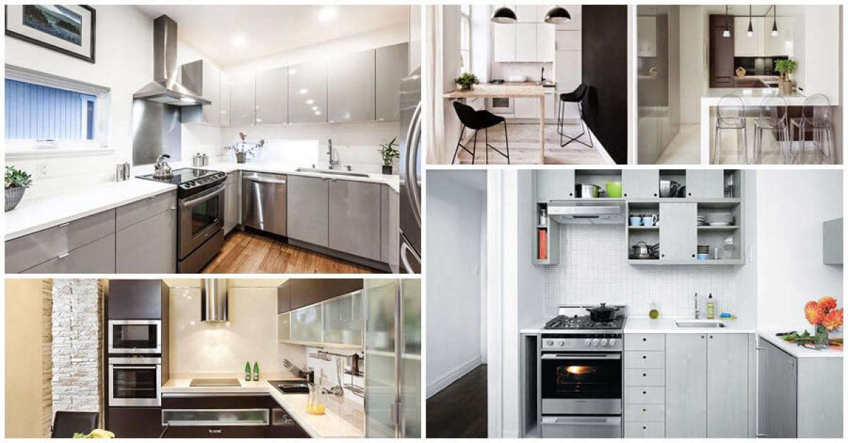 Как да обзаведем малката кухня, без да я правим тъмна и схлупена?